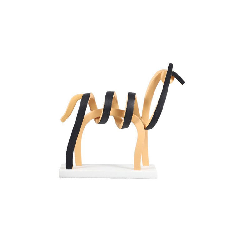 Equinox Grace - Abstract Horse Sculpture