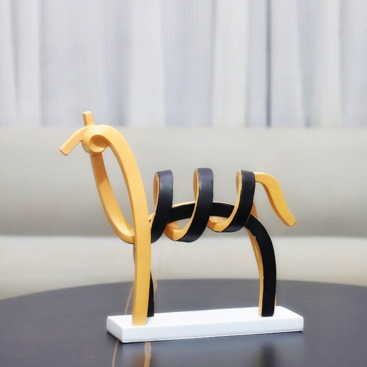 Equinox Grace - Abstract Horse Sculpture