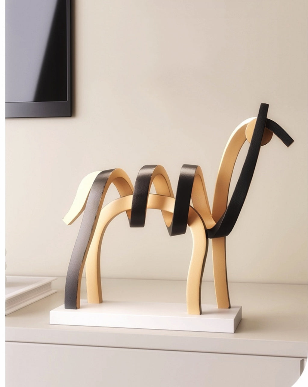 Equinox Grace - Abstract Horse Sculpture