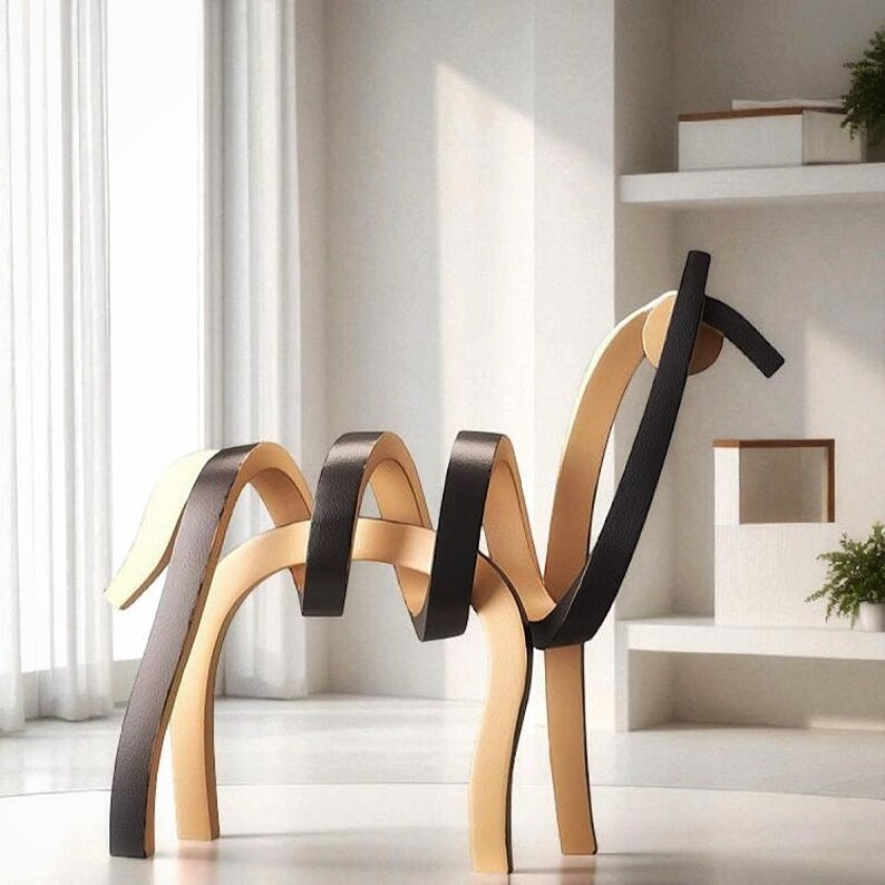 Equinox Grace - Abstract Horse Sculpture