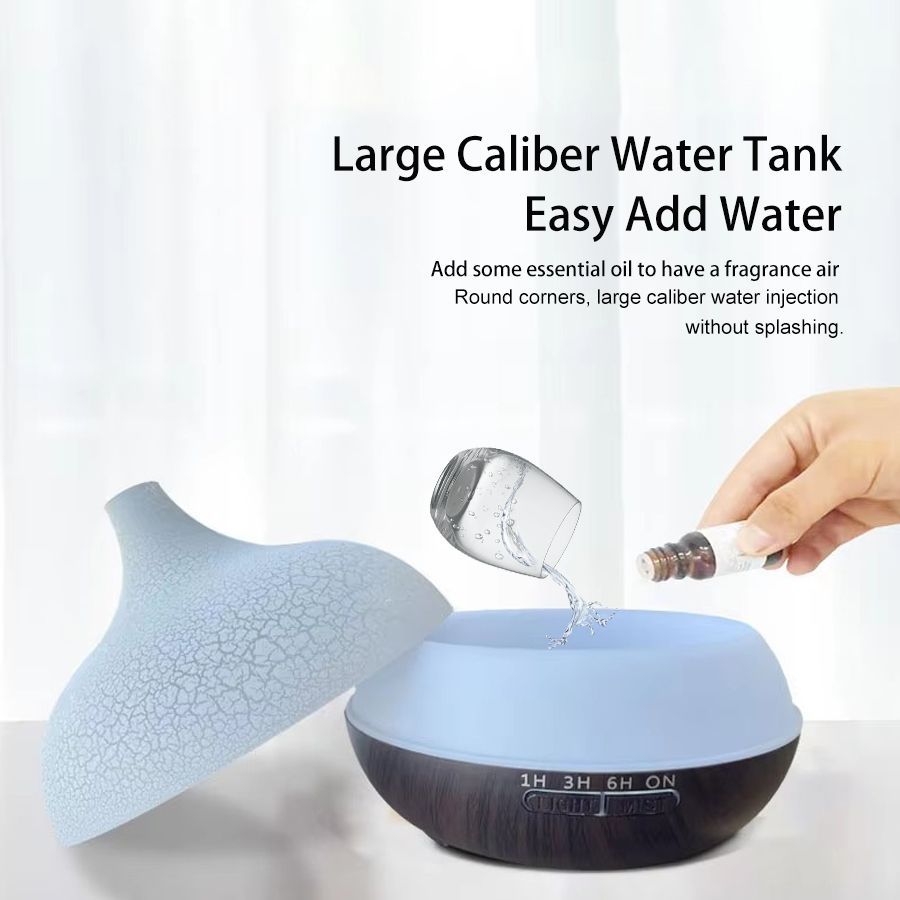 7 LED Colour Humidifier: Mood Mist with a Touch of Light