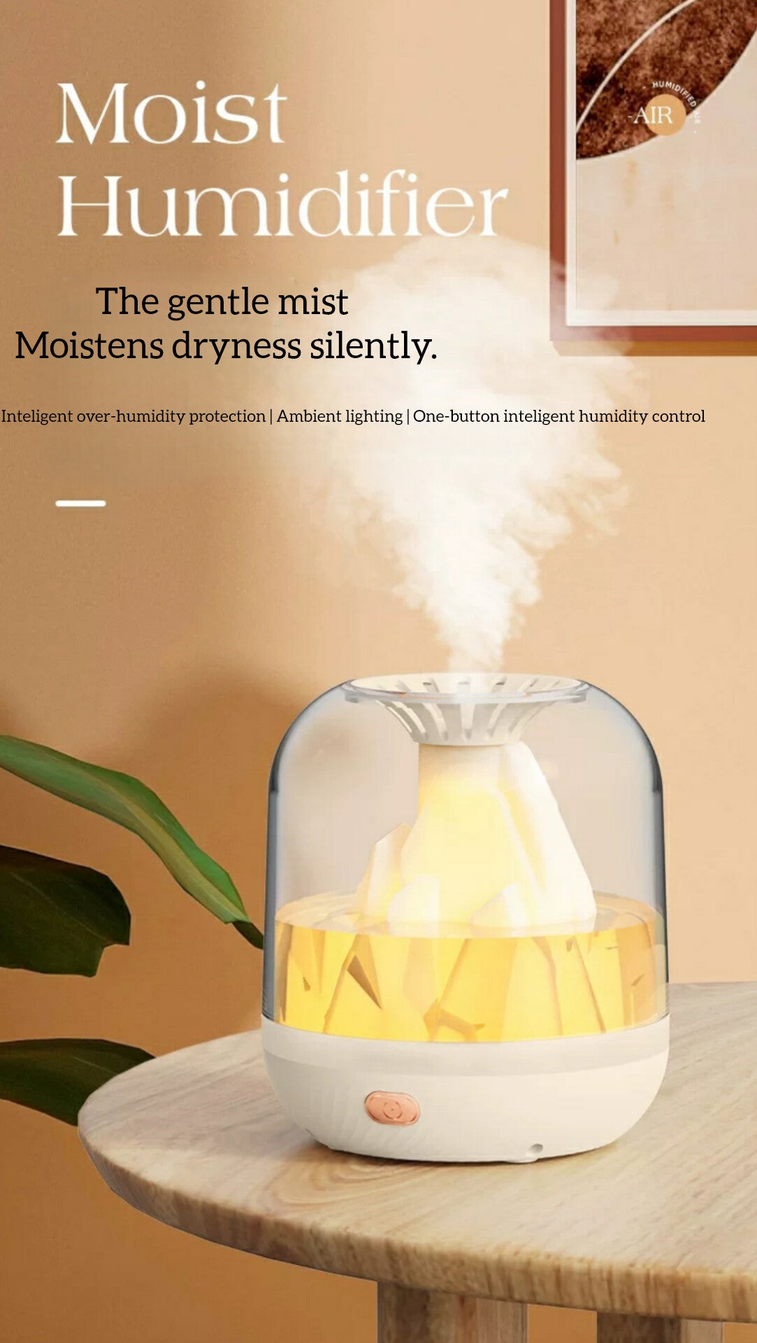 Volcano Diffuser: Silent Eruption of Serenity