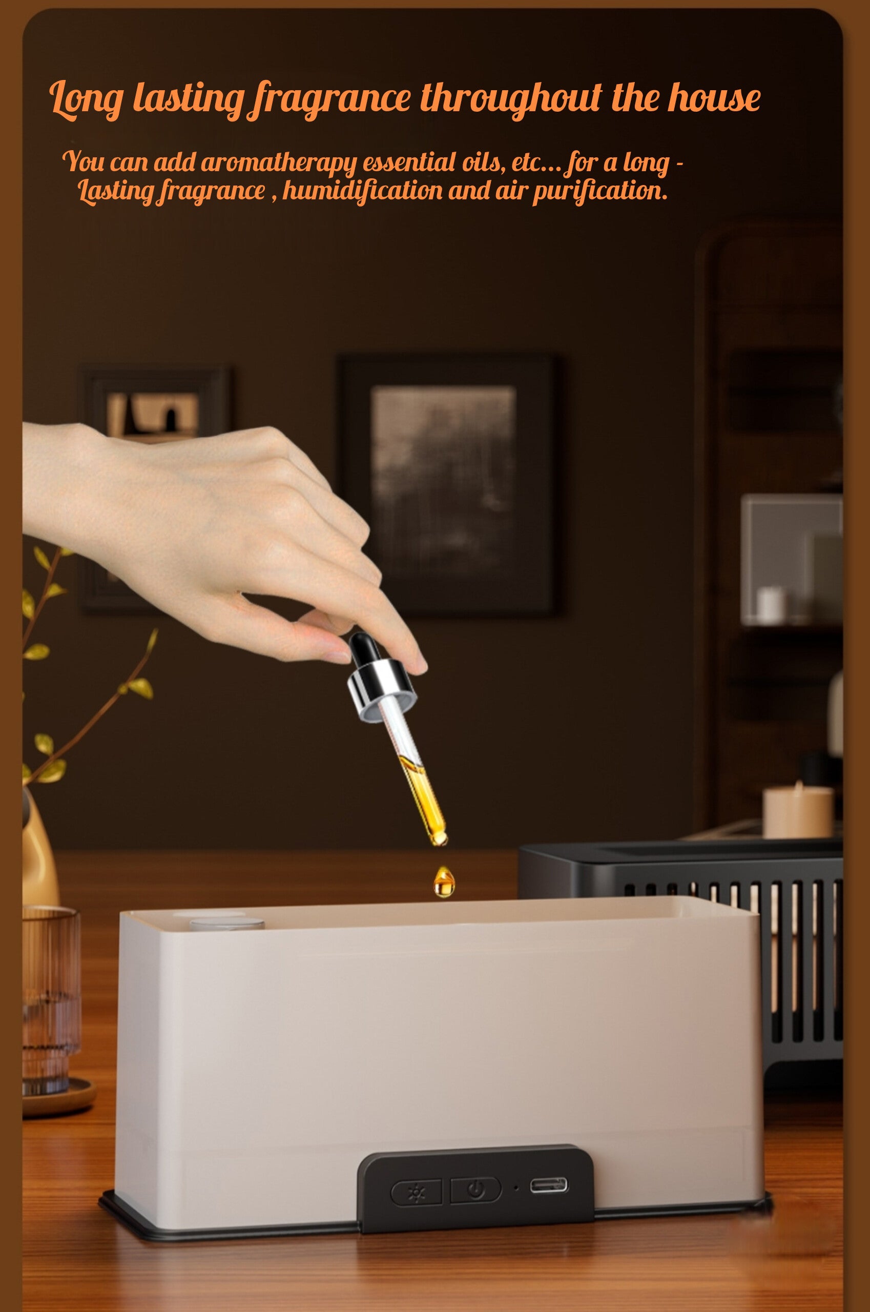 Lumos Mist — Flame Aromatherapy Humidifier