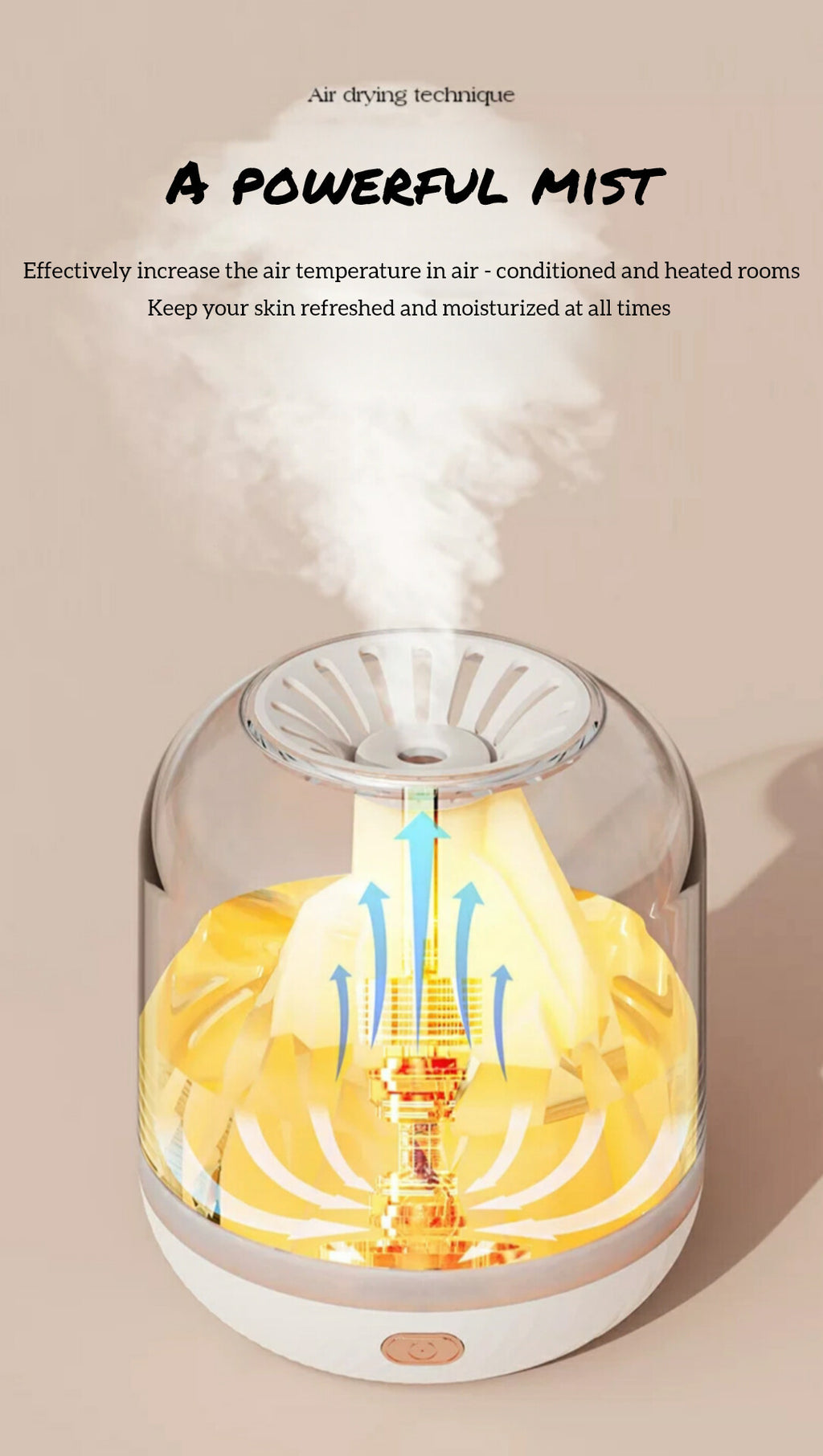 Volcano Diffuser: Silent Eruption of Serenity