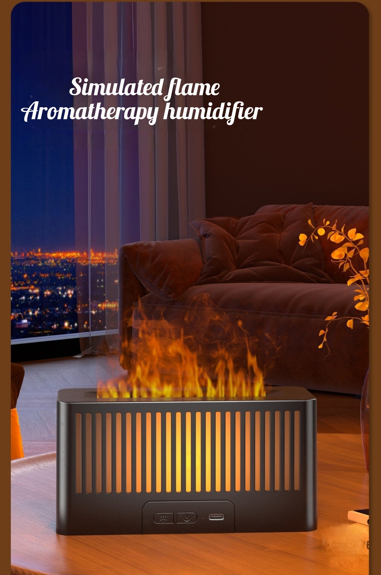 Lumos Mist — Flame Aromatherapy Humidifier