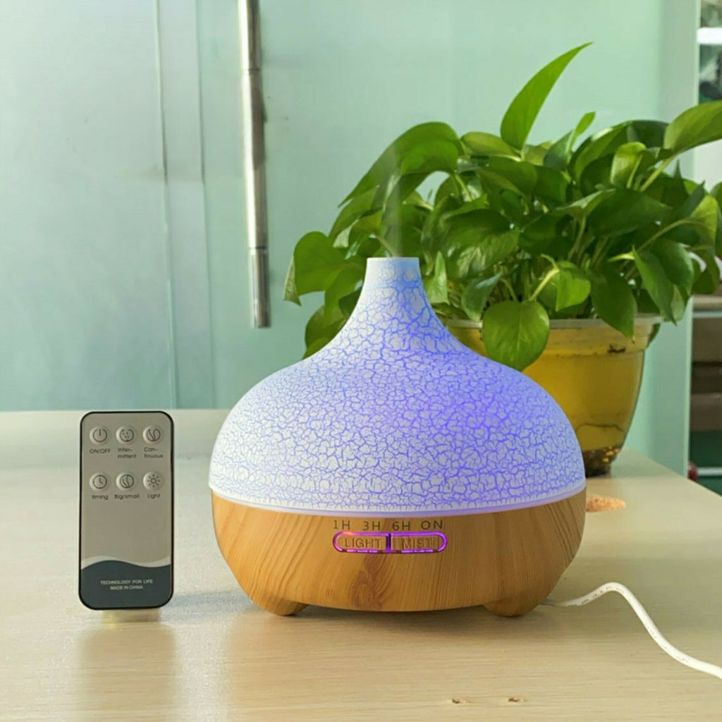 7 LED Colour Humidifier: Mood Mist with a Touch of Light