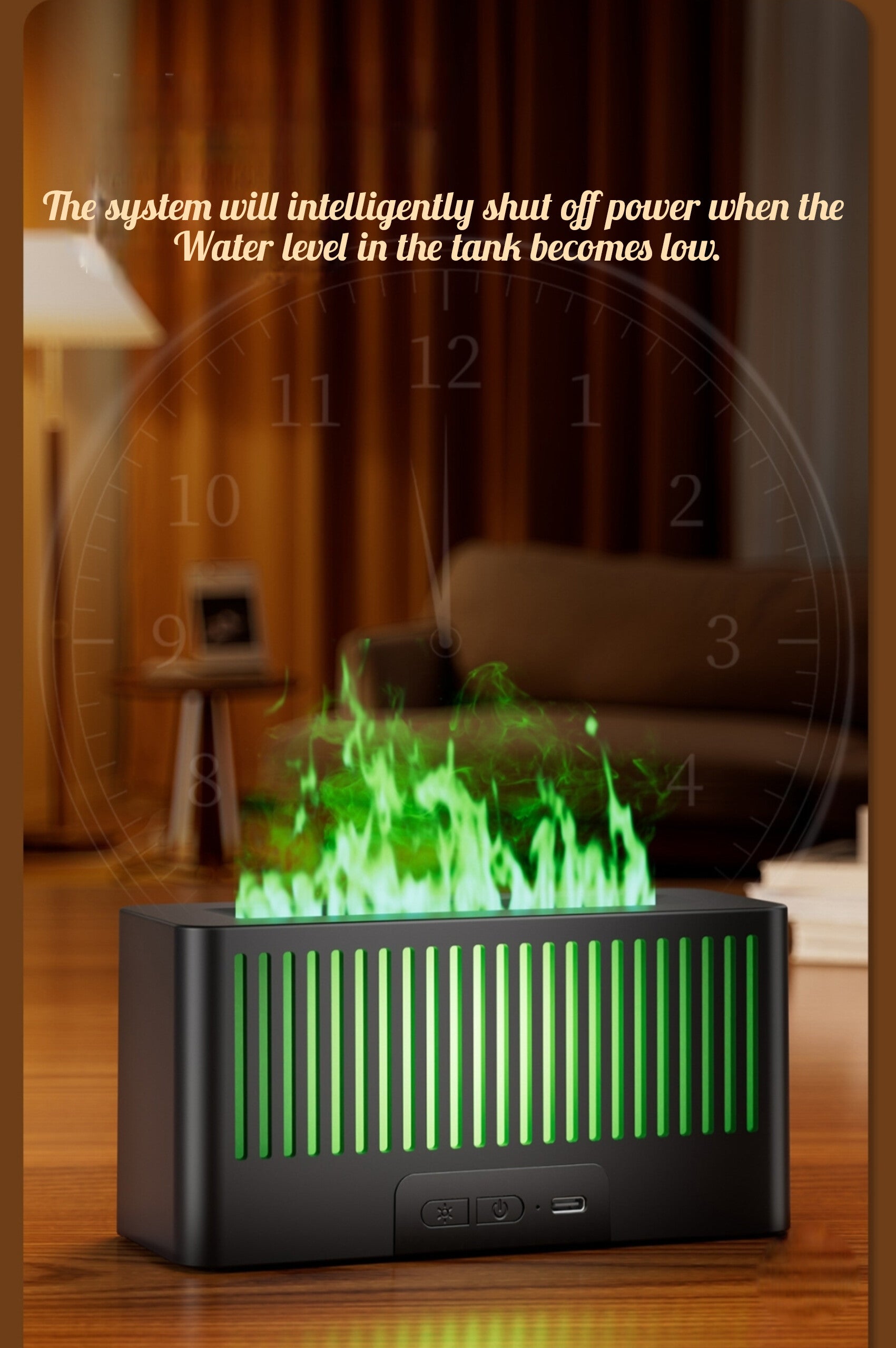 Lumos Mist — Flame Aromatherapy Humidifier