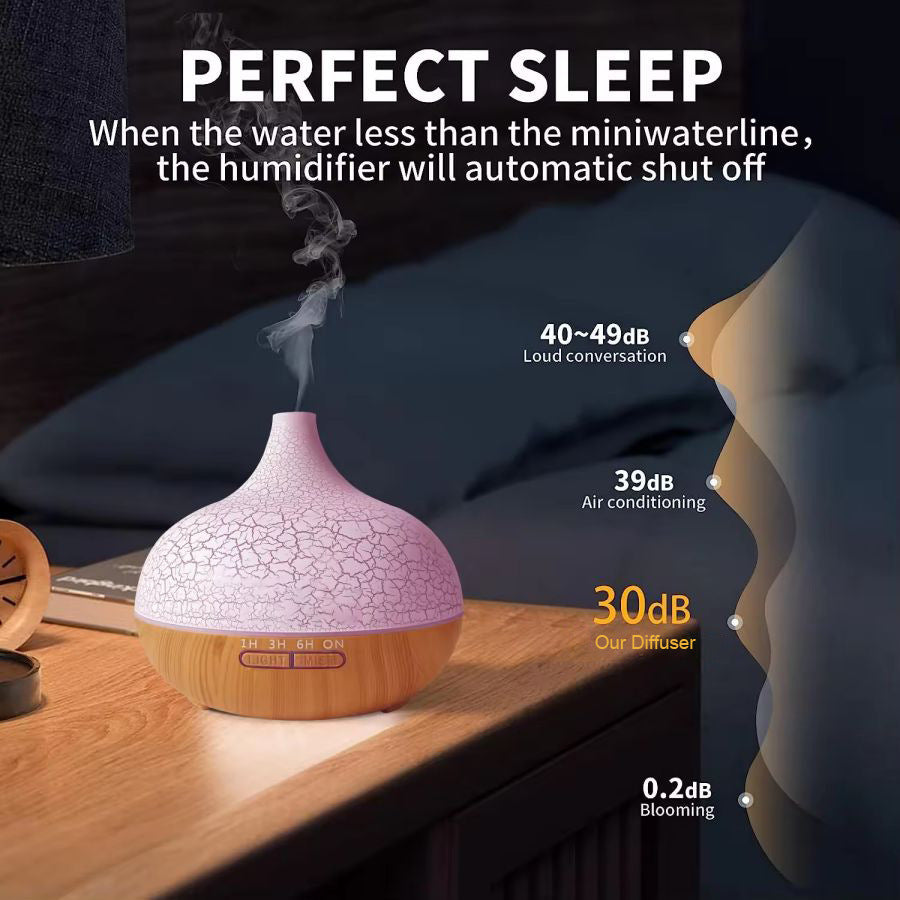 7 LED Colour Humidifier: Mood Mist with a Touch of Light