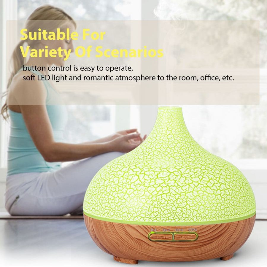 7 LED Colour Humidifier: Mood Mist with a Touch of Light