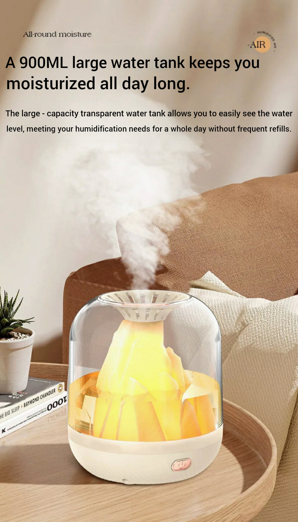 Volcano Diffuser: Silent Eruption of Serenity