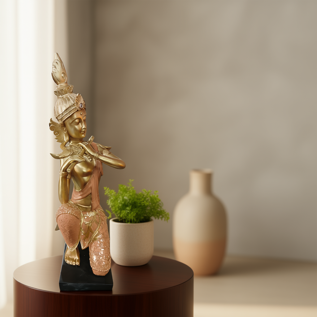 "Vanshi Prabha" – Divine Flute Figurine