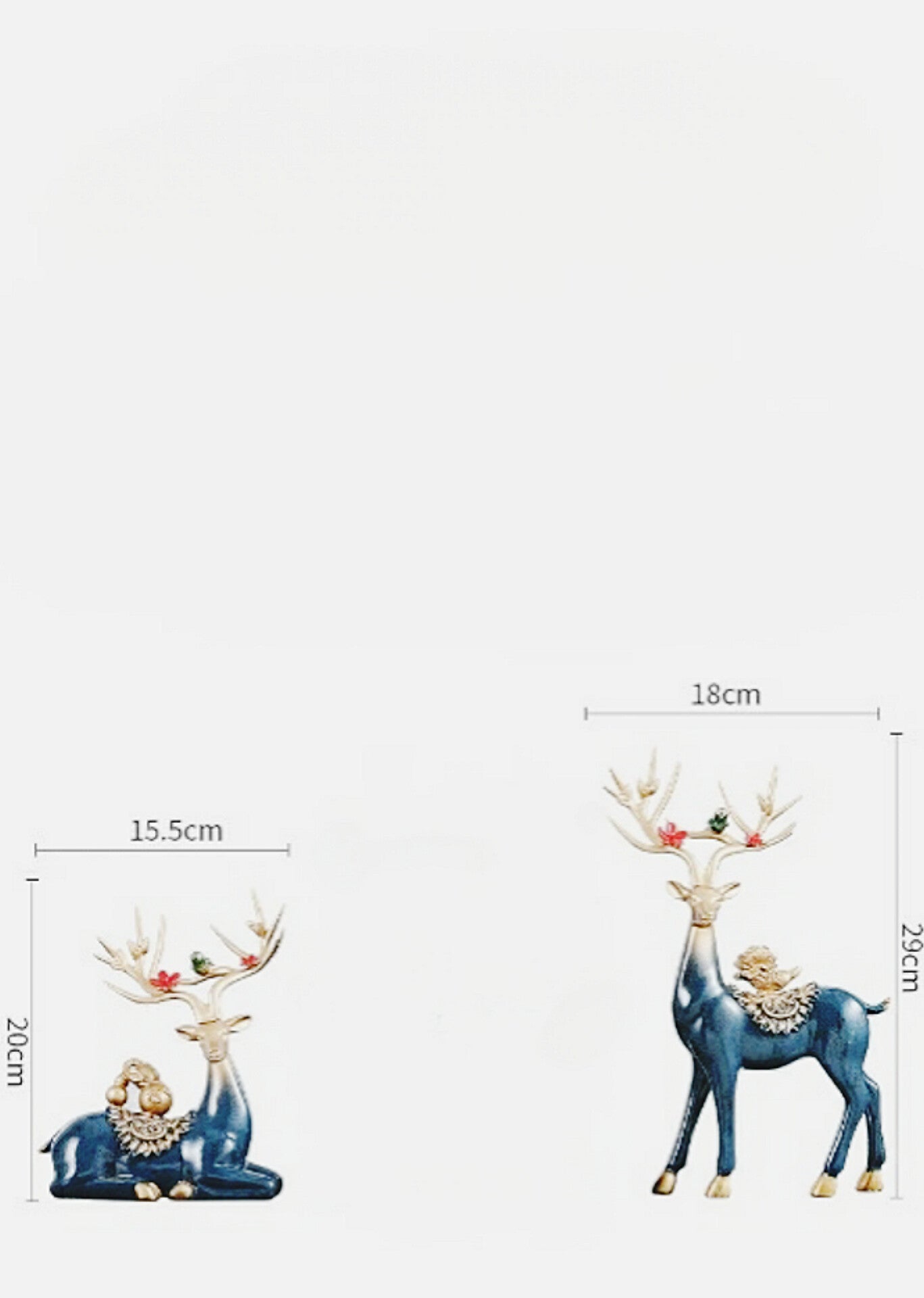 “Majestic Bond – Regal Deer Duo”